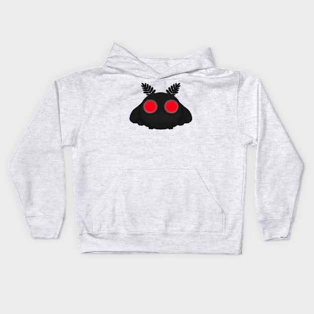 Moth man Kids Hoodie by IcyBubblegum